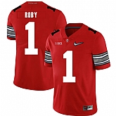 Ohio State Buckeyes 1 Bradley Roby Red Diamond Nike Logo College Football Jersey Dzhi,baseball caps,new era cap wholesale,wholesale hats